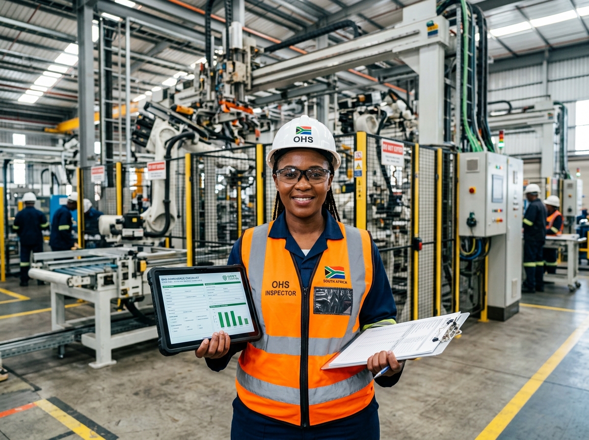 Occupational health and safety inspection for COIDA compliance